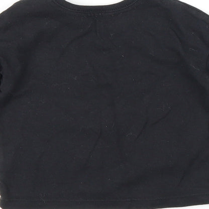 George Boys Black   Basic T-Shirt Size 3-6 Months  - Dinosaur