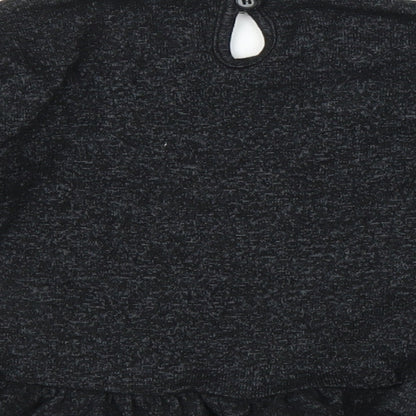 George Girls Grey   Basic T-Shirt Size 9-12 Months