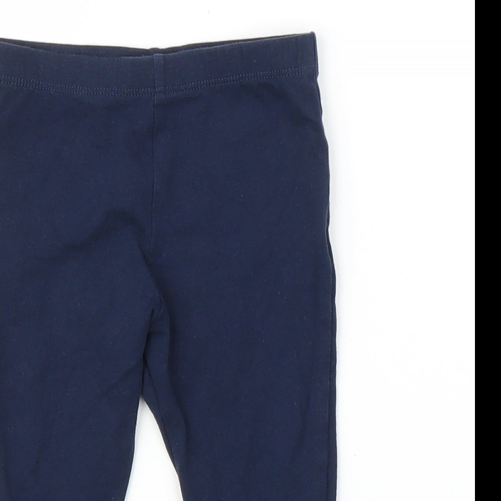 F&F Girls Blue   Capri Leggings Size 6-9 Months