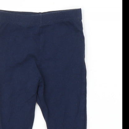 F&F Girls Blue   Capri Leggings Size 6-9 Months