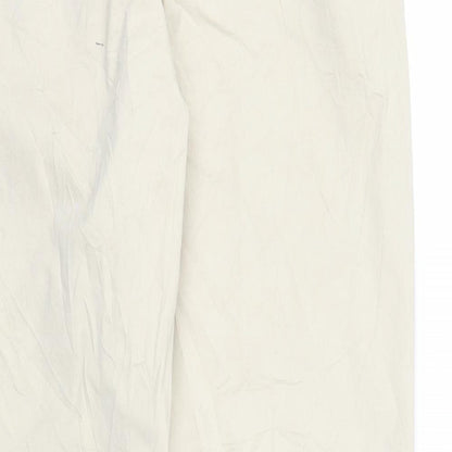 Monsoon Womens Beige   Carpenter Trousers Size 14 L26 in