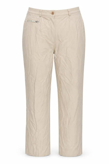 Marks & Spencer Womens Beige   Trousers  Size 10 L24 in