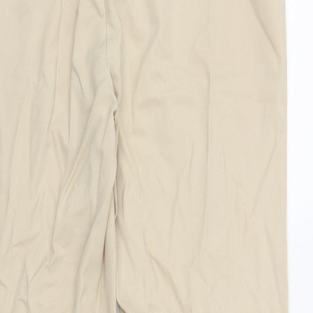 M&S Womens Beige   Trousers  Size 10 L24 in