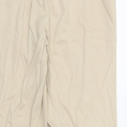 M&S Womens Beige   Trousers  Size 10 L24 in