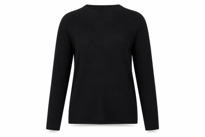 H&M Womens Black   Pullover Jumper Size S