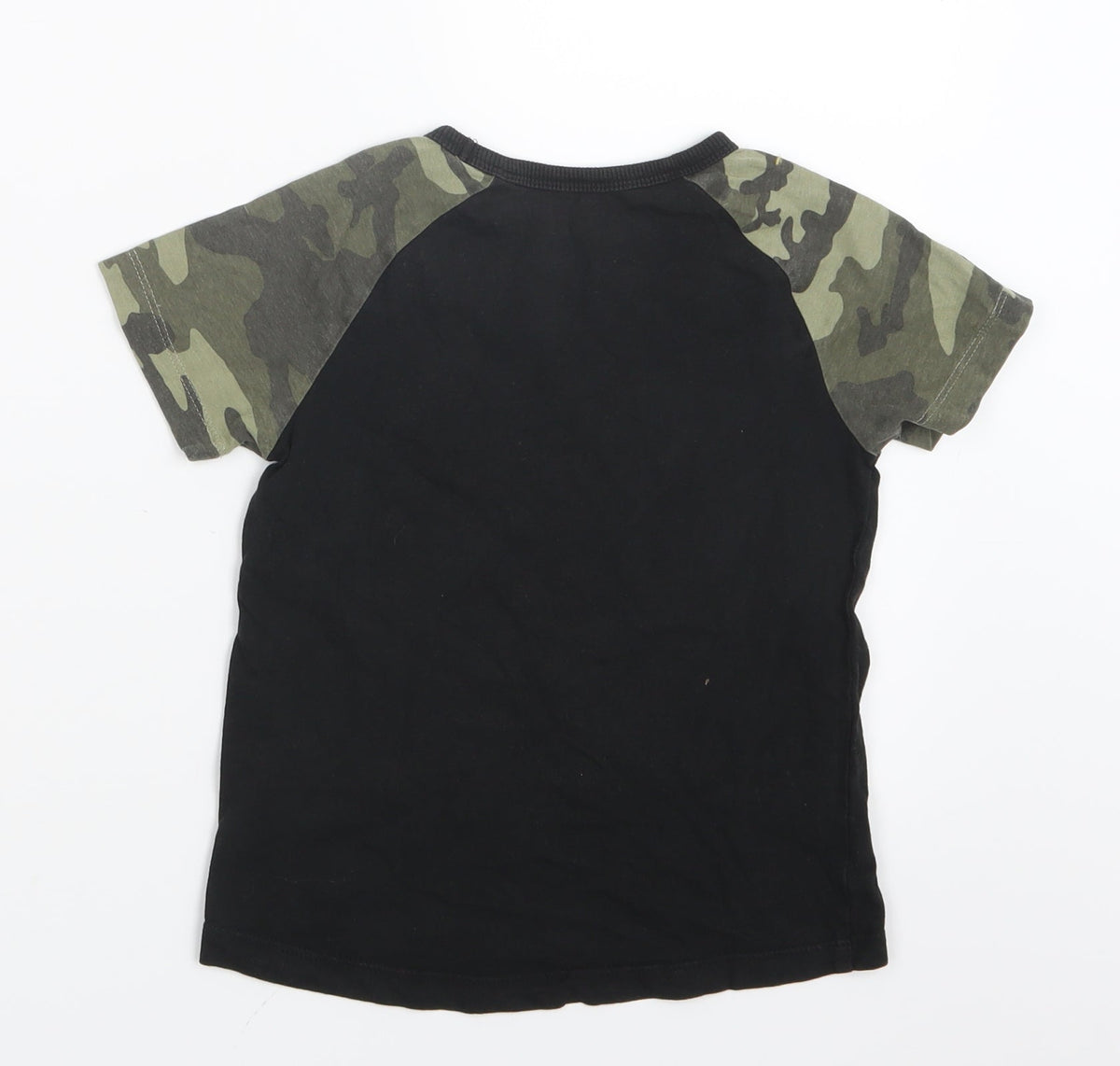Next Boys Black   Basic T-Shirt Size 3 Years