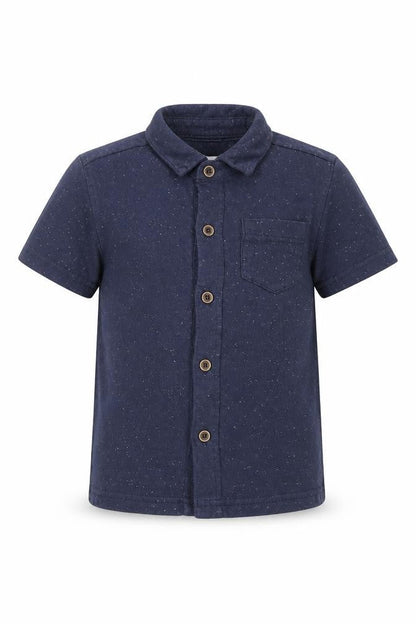 Minoti Boys Blue   Basic Button-Up Size 3 Years