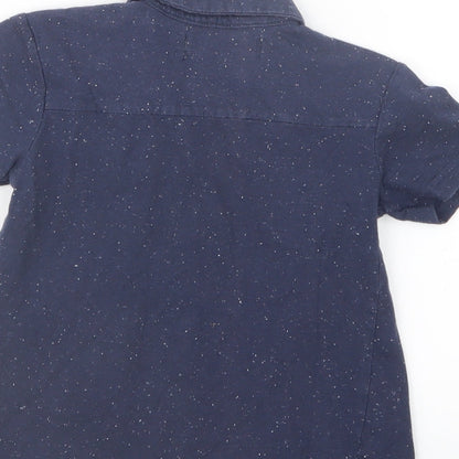 Minoti Boys Blue   Basic Button-Up Size 3 Years