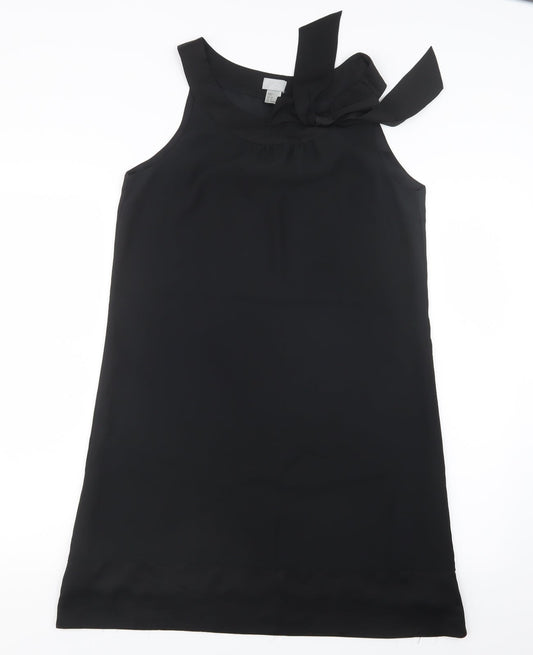 H&M Womens Black   T-Shirt Dress  Size 10