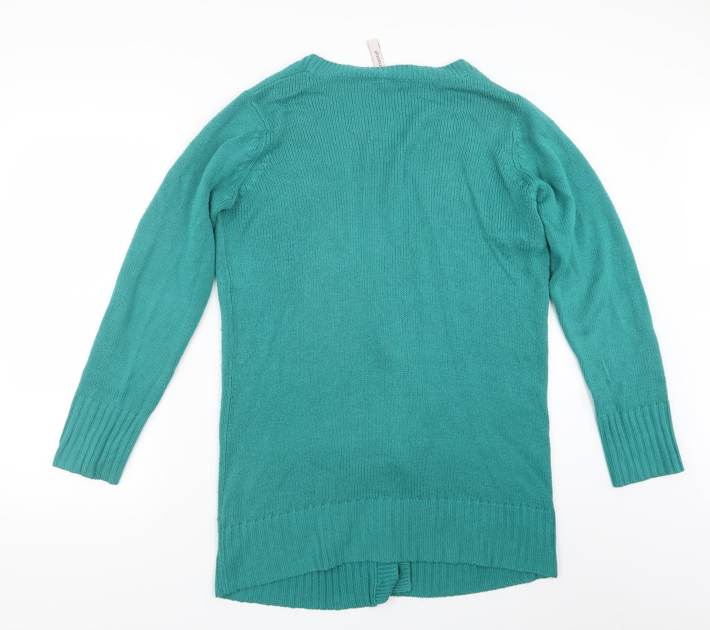 Marisota Womens Green  Knit Cardigan Jumper Size 10