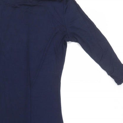 Apricot Womens Blue   T-Shirt Dress  Size 10