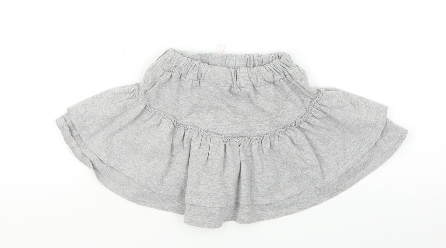Matalan Girls Grey   A-Line Skirt Size 2-3 Years