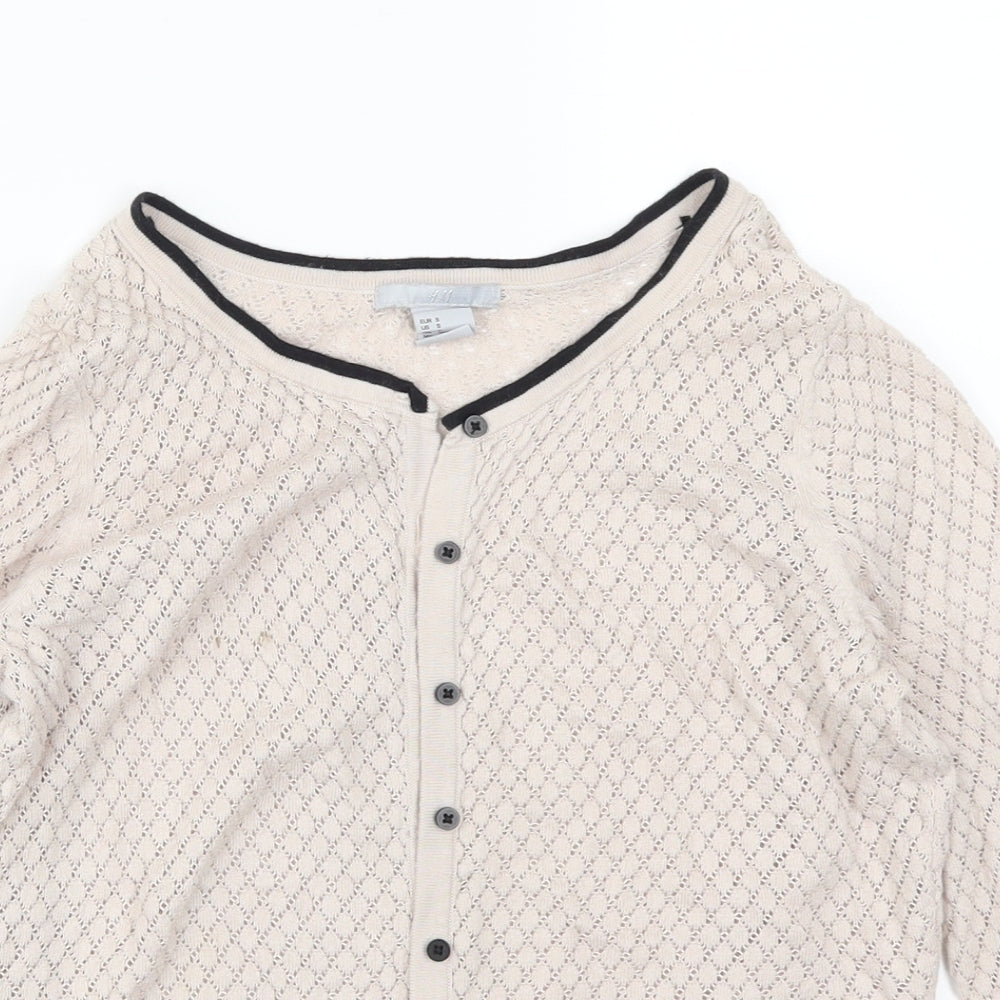 H&M Womens Pink   Cardigan Jumper Size S