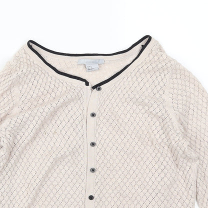 H&M Womens Pink   Cardigan Jumper Size S