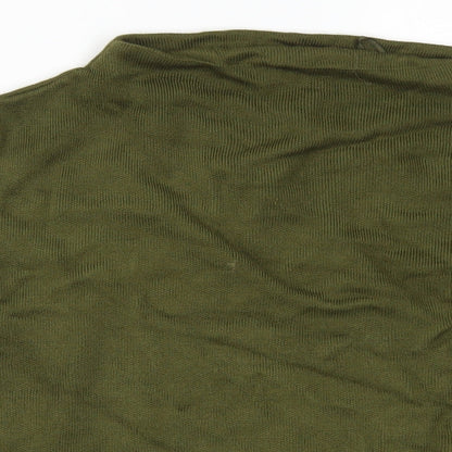 Topshop Womens Green   Pullover Jumper Size 10