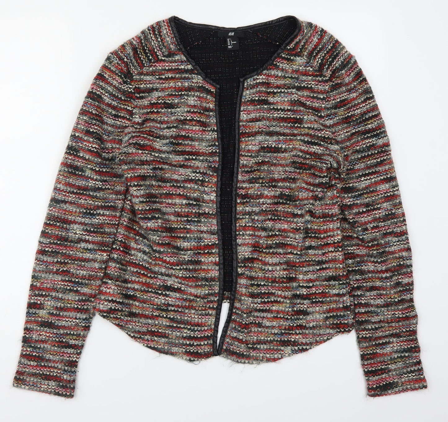 H&M Womens Multicoloured   Cardigan Jumper Size L