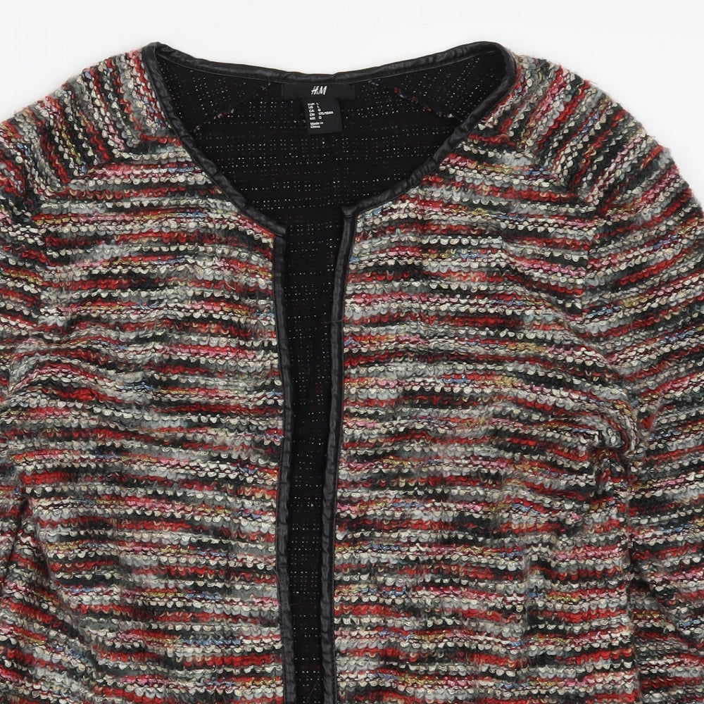 H&M Womens Multicoloured   Cardigan Jumper Size L