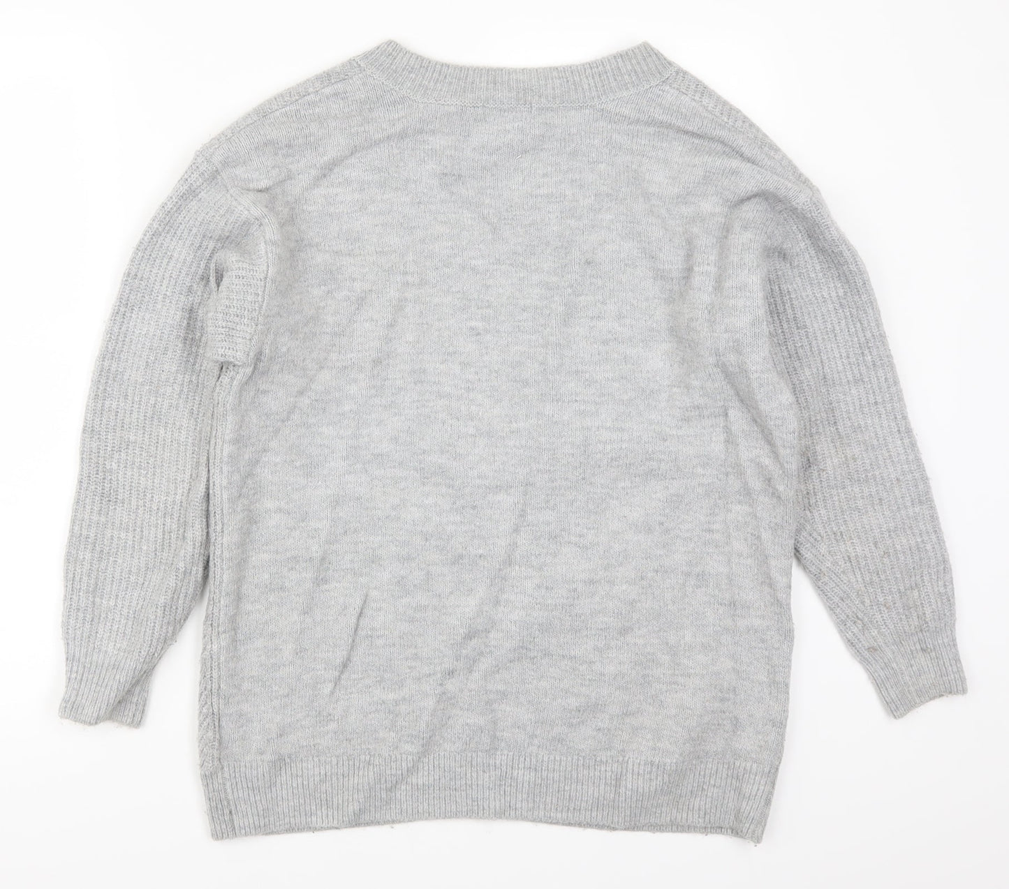 H&M Womens Green  Knit Pullover Jumper Size S