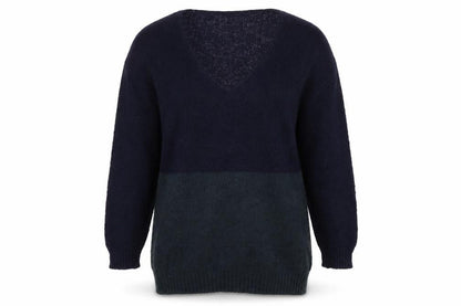 Fenella Womens Blue   Pullover Jumper Size M  - Colourblock