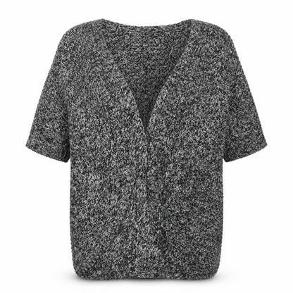 Vero Moda Womens Grey  Knit Cardigan Jumper Size L