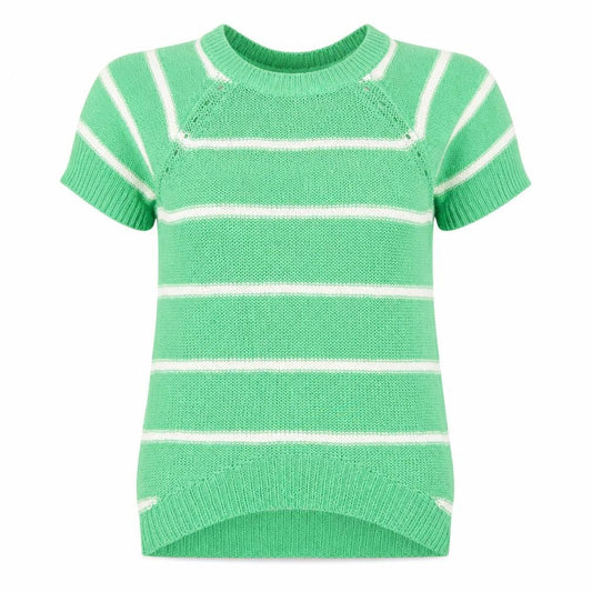 Peacocks Womens Grey Striped  Pullover Jumper Size S