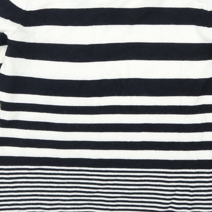 George Womens Blue Striped  Pullover Jumper Size 14  - Blue and White Stripes