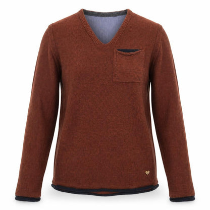 Zen and Zen Womens Brown   Pullover Jumper Size M
