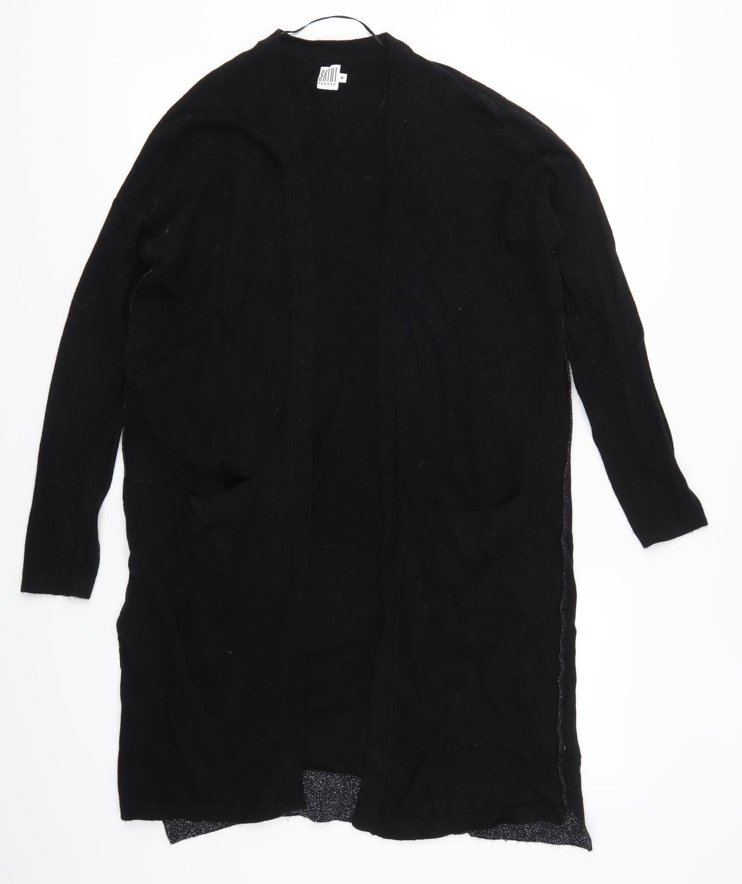 St Tropez Womens Black   Cardigan Jumper Size M