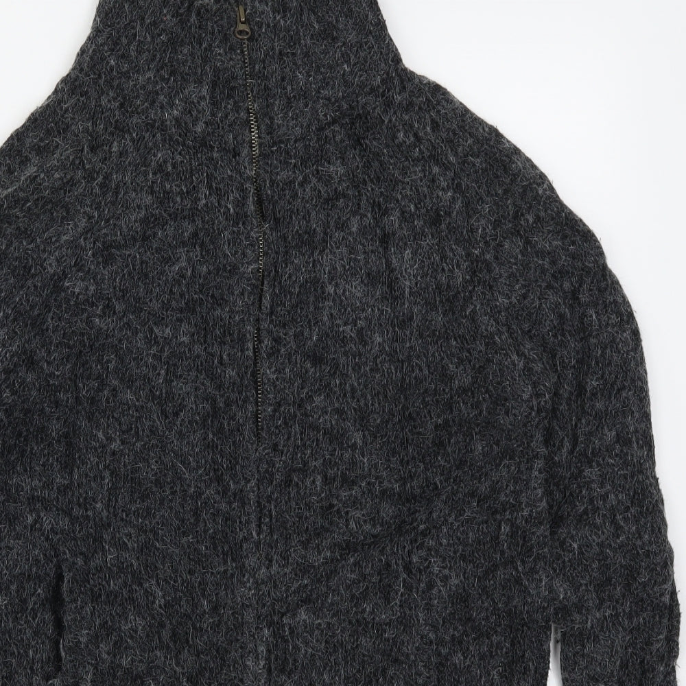Nevada Womens Grey   Full Zip Jumper Size M