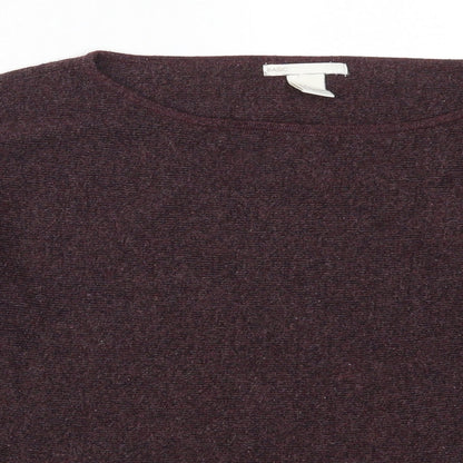 H&M Womens Purple   Pullover Jumper Size M