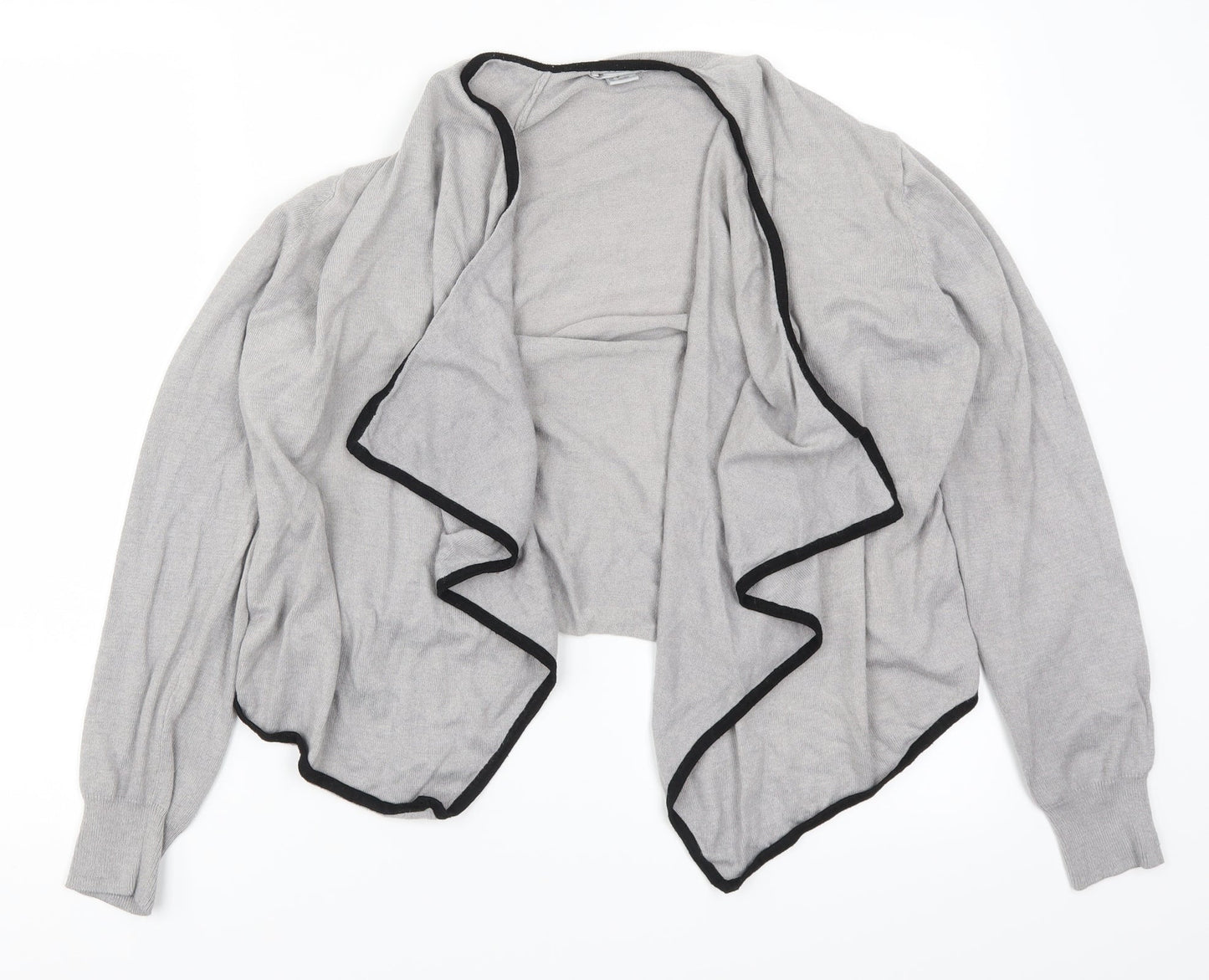 H&M Womens Grey   Cardigan Jumper Size M