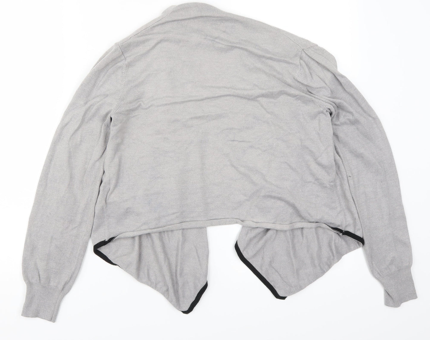 H&M Womens Grey   Cardigan Jumper Size M