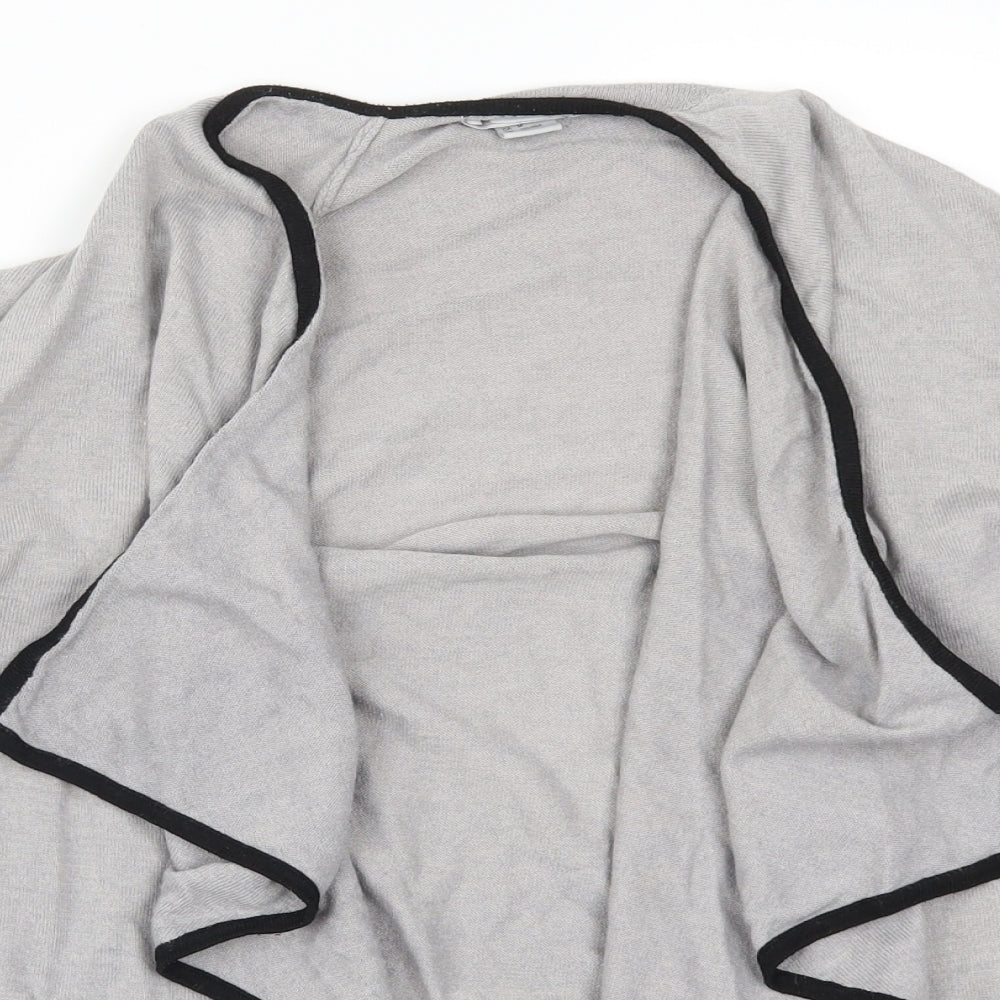 H&M Womens Grey   Cardigan Jumper Size M