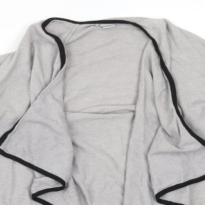 H&M Womens Grey   Cardigan Jumper Size M