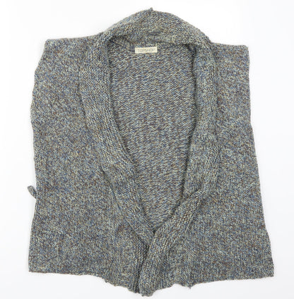 Topshop Womens Green   Cardigan Jumper Size 12  - Blue
