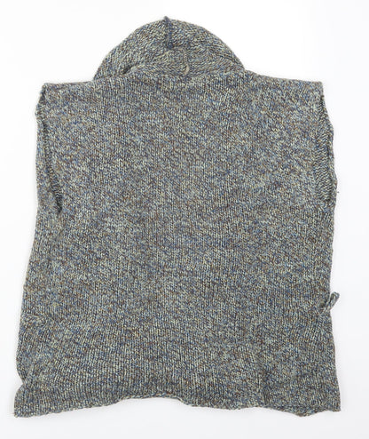 Topshop Womens Green   Cardigan Jumper Size 12  - Blue