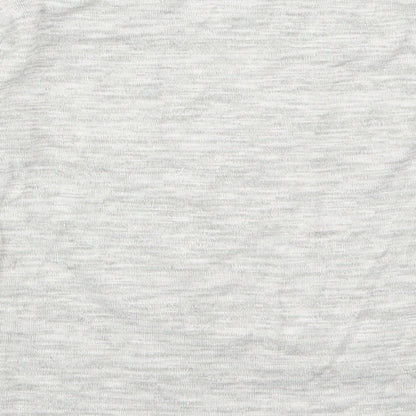 H&M Girls Grey   Basic T-Shirt Size 9-10 Years  - Butterflies Papillion