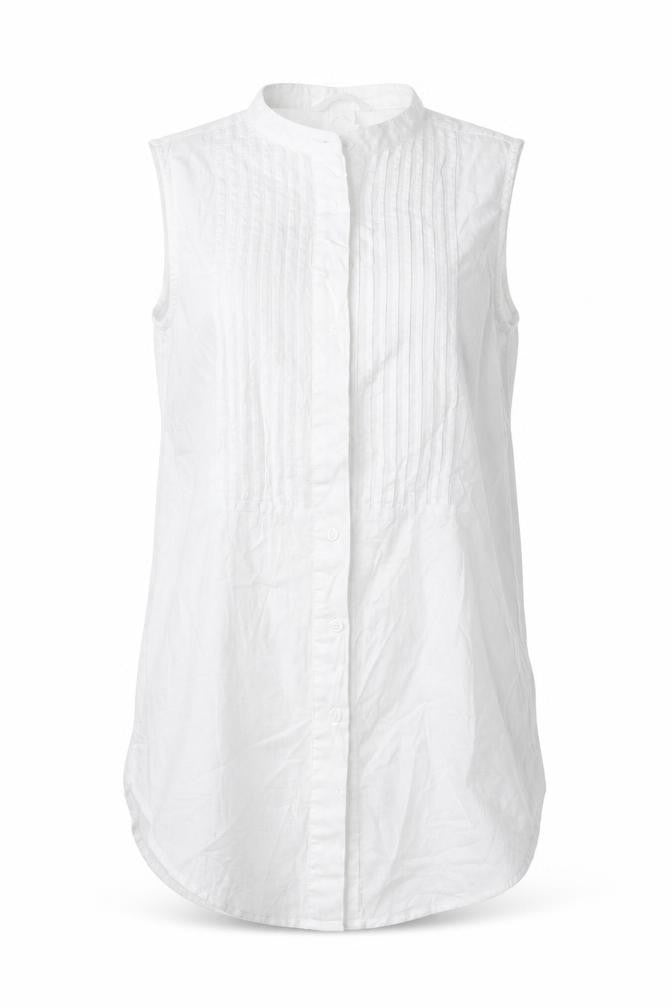 Womens UK Size 6 H&M White Basic Button-Up