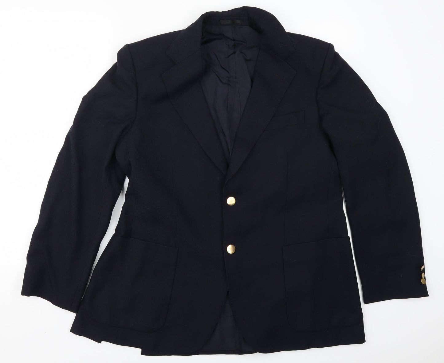 Mens UK Size 42 St Michael Regular Blue Suit Jacket