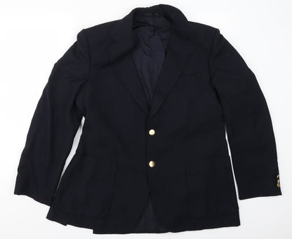 Mens UK Size 42 St Michael Regular Blue Suit Jacket