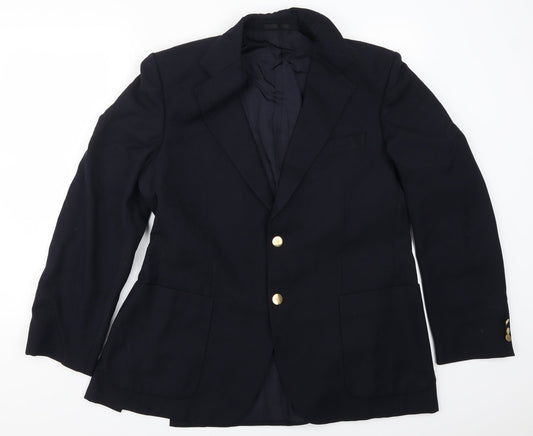 Mens UK Size 42 St Michael Regular Blue Suit Jacket