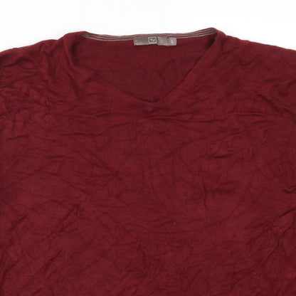 TU Mens Red   Pullover Jumper Size L