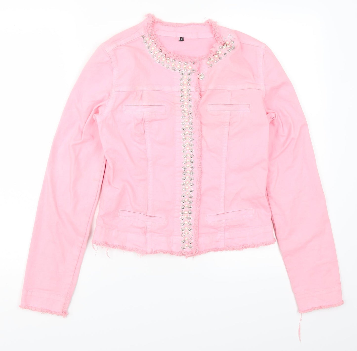 Womens UK Size S Preworn Pink Jacket