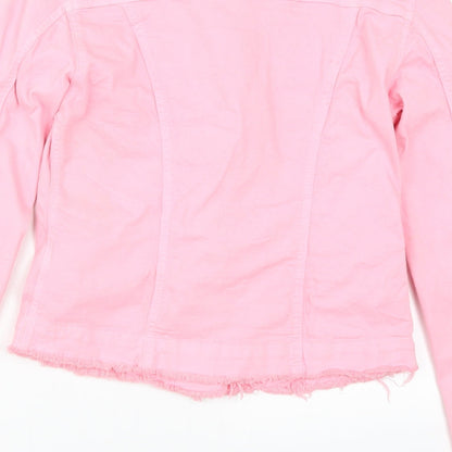 Womens UK Size S Preworn Pink Jacket