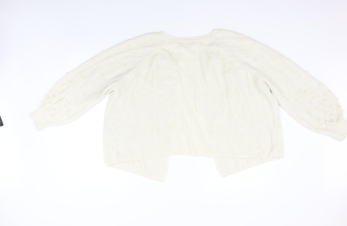 Marks and Spencer Womens Beige   Cardigan Jumper Size XL