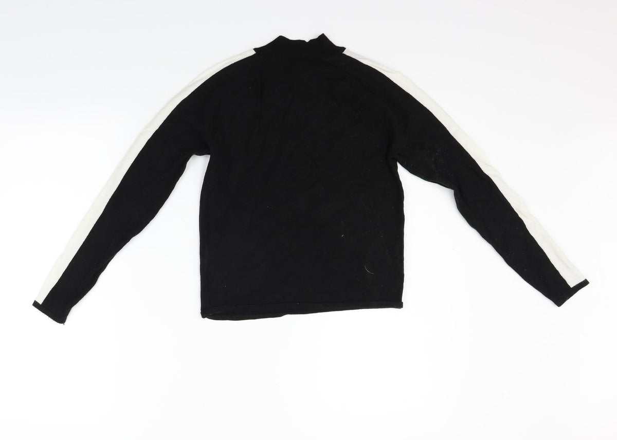 Divided Womens Black   Pullover Jumper Size S
