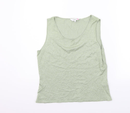 EAST Womens Green   Pullover Jumper Size L