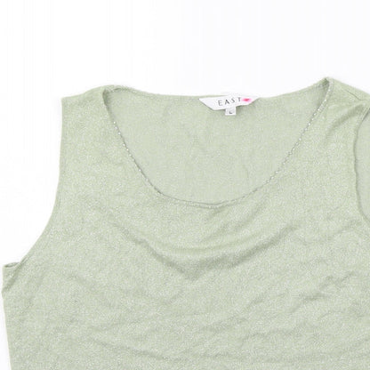 EAST Womens Green   Pullover Jumper Size L