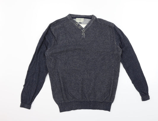 George Mens Grey   Pullover Jumper Size M
