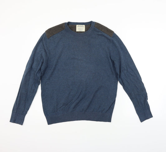 Burton Mens Blue   Pullover Jumper Size M